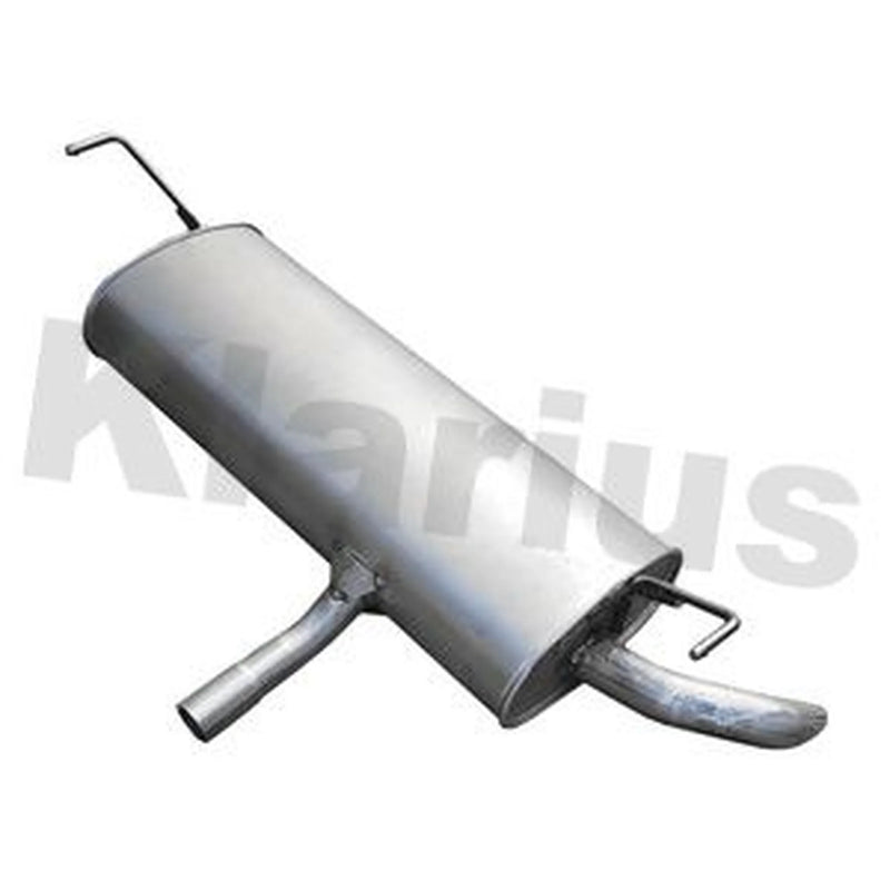 Klarius Box With Tail Pipe Rear fits Nissan Qashqai I 2006-2013 1.5 1.6