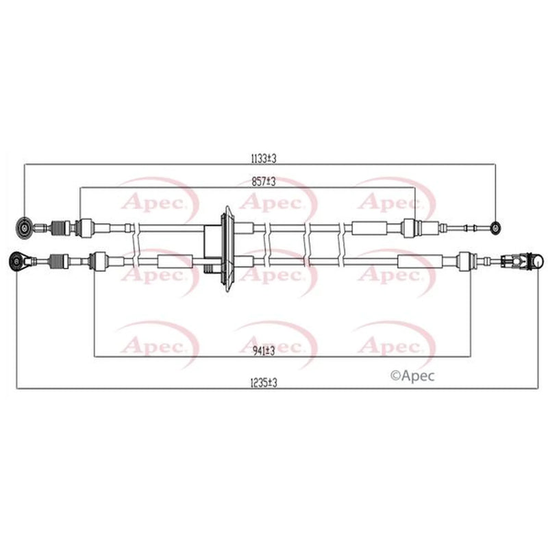 Apec Manual Transmission Cable Pull CAB7028