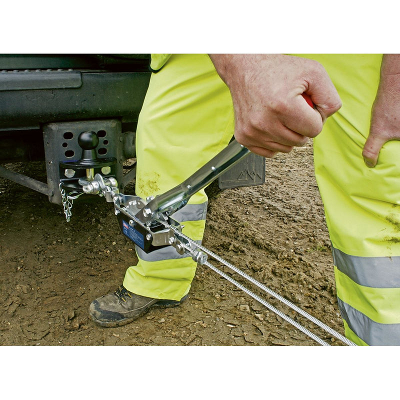 Sealey Hand Power Puller 1000kg HP1000 Sealey - Dynamic Drive