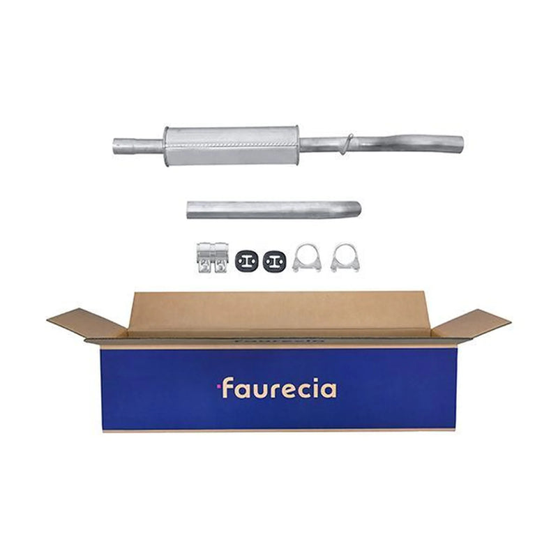 Hella Front Silencer Front fits Audi A3 2003-2013 1.2 1.6