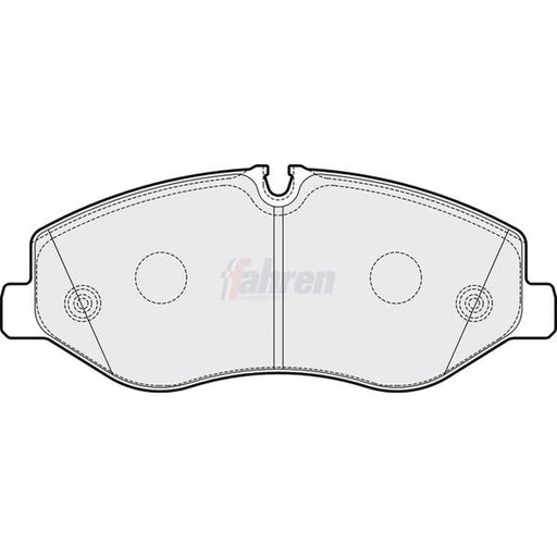 Fahren Front Brake Pad Set FBP3764