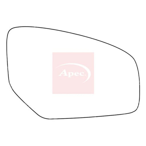 Apec Exterior Wing Mirror Glass Right AMS2592