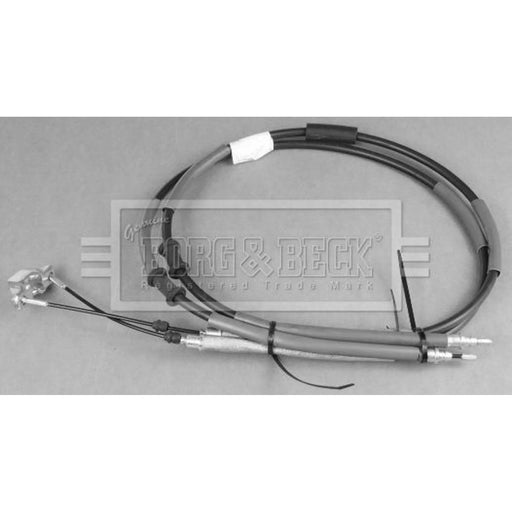 Borg & Beck Handbrake Cable Right Rear BKB2915