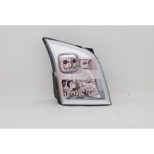 Apec Headlight Headlamp H4 Left fits Ford Transit 2006-2014 2.2 2.3 2.4 3.2