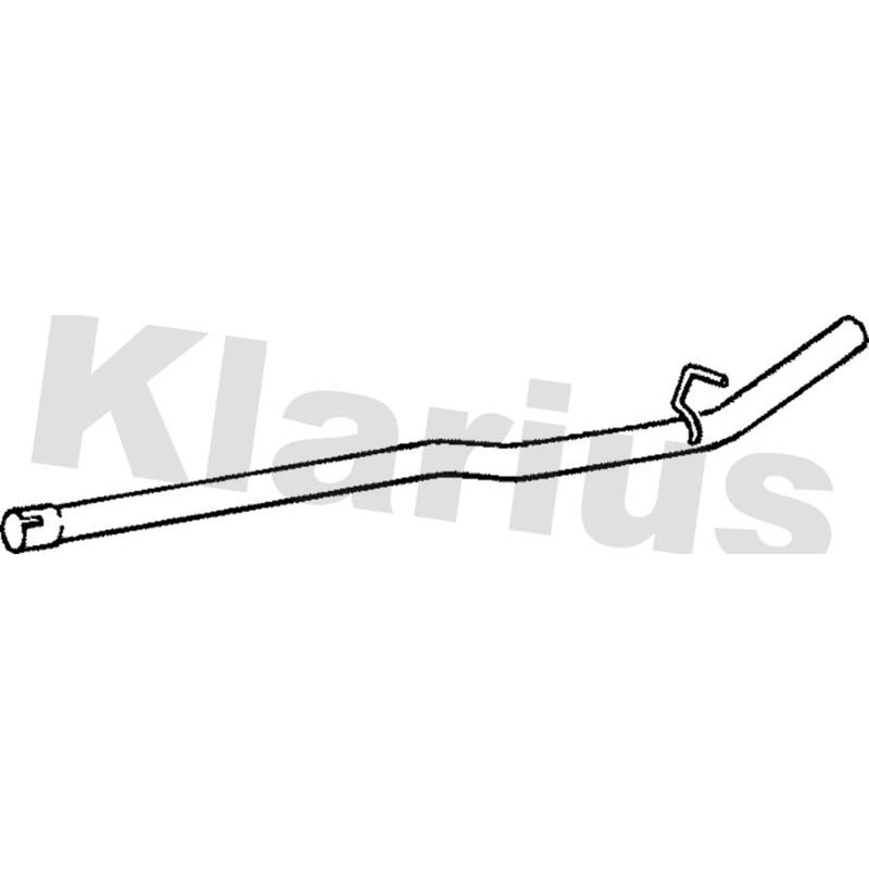 Klarius Exhaust Pipe OD fits Renault Kangoo 1997-2001 1.9