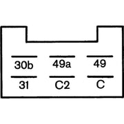 Hella Indicator Flasher Relay fits Magirus-Deutz D-Series 1971-1987