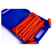 Royal Tent Awning Plastic Pegs x20 Cary Case Leisure Soft Ground Camping Royal  - Dynamic Drive