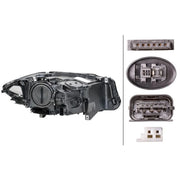 Hella Headlight Headlamp D1S (gas discharge tube) Left fits BMW 5 2009-2017