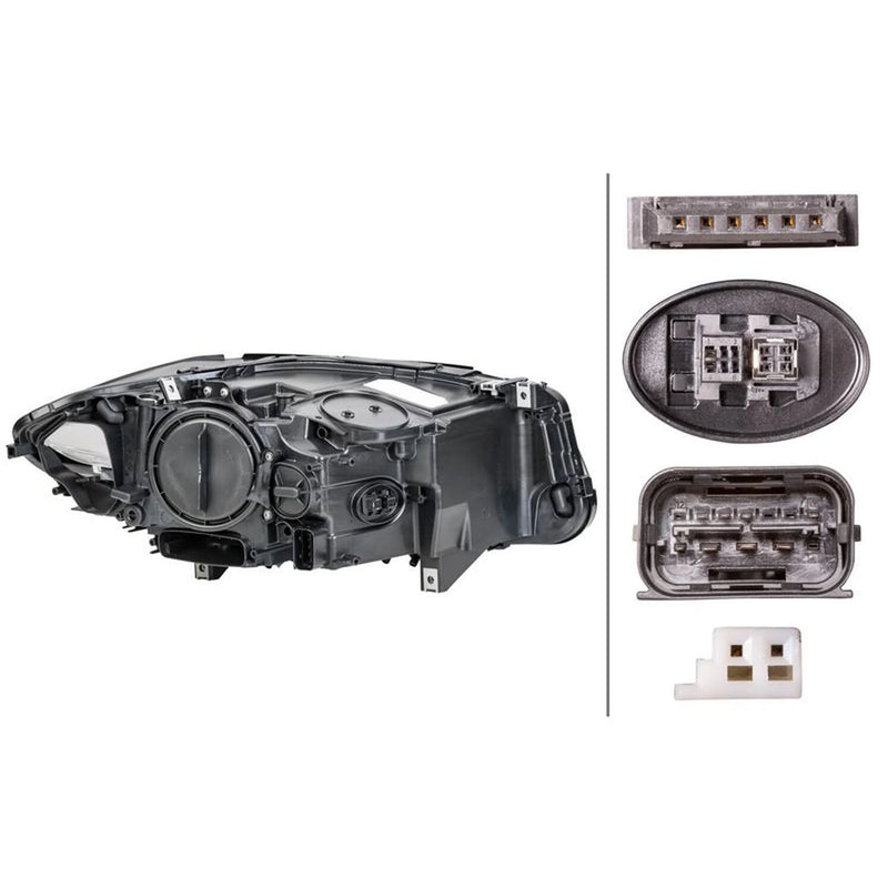 Hella Headlight Headlamp D1S (gas discharge tube) Left fits BMW 5 2009-2017