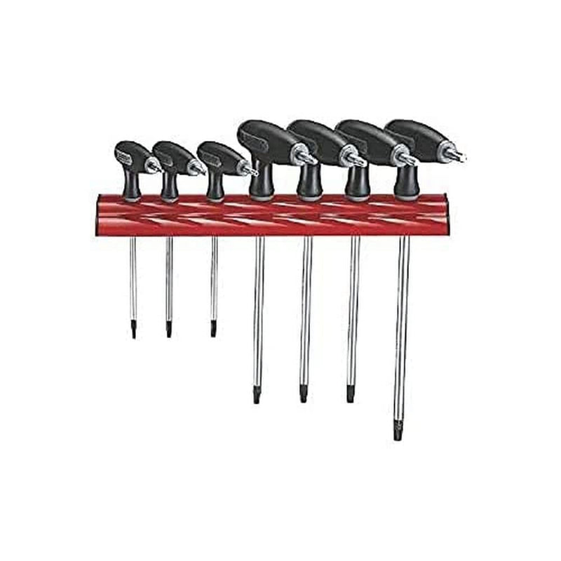 Teng Tools T-Handle Ball Point Hex Key Set Wall Rack 7 Pieces Teng Tools - Dynamic Drive