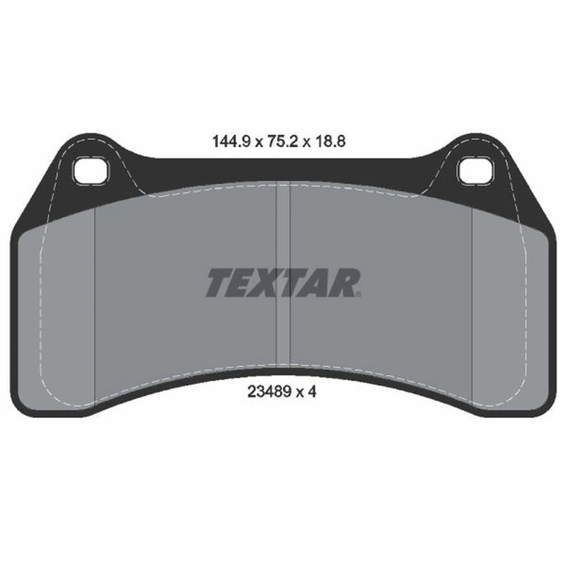 Textar Front Brake Pad Set 2348901
