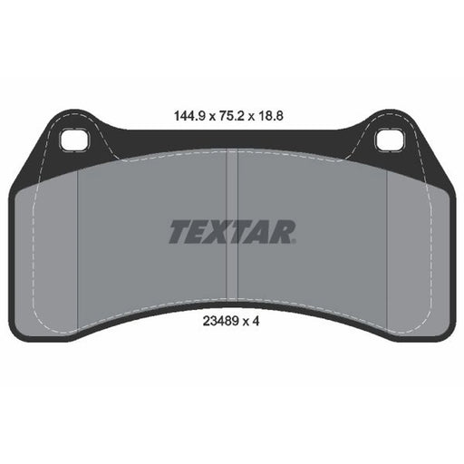 Textar Front Brake Pad Set 2348901