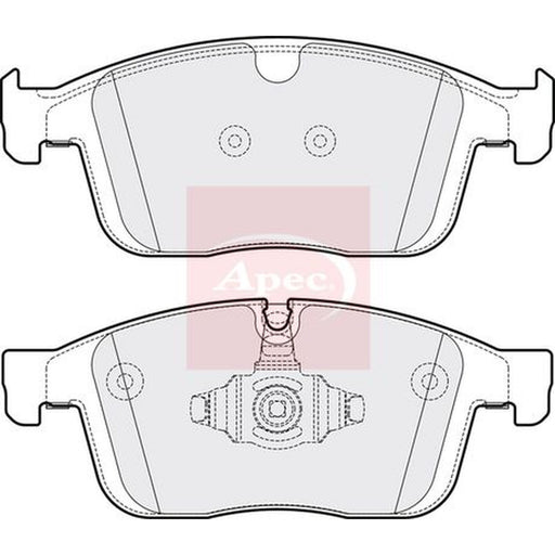 Apec Front Brake Pad Set fits Volvo XC60 I 2013-2017