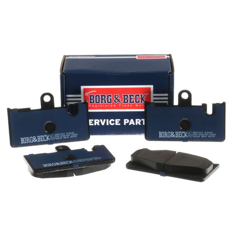 Borg & Beck Rear Brake Vented Discs & Pads fits Lexus Ls 2000-2006