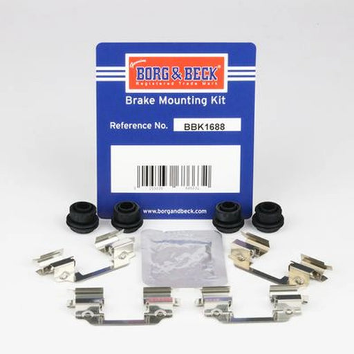 Borg & Beck Brake Pad Accessory Fitting Kit Front BBK1688