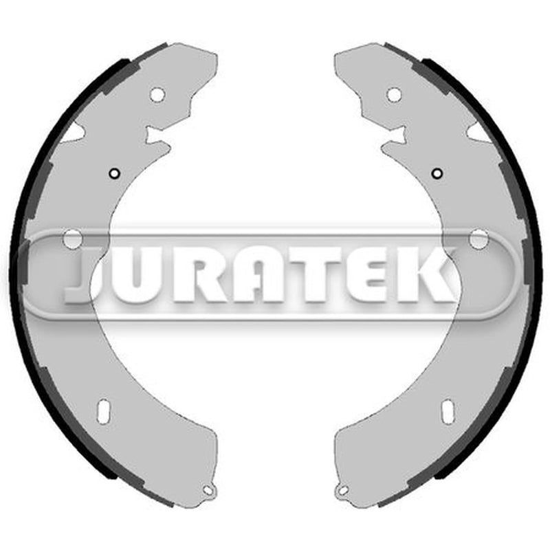 Juratek Brake Shoe Set Axle Kit Rear fits Isuzu D-Max II 2012-2022 1.9 2.5
