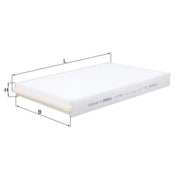 Mahle Cabin Air Filter (Pollen Filter) LA 387