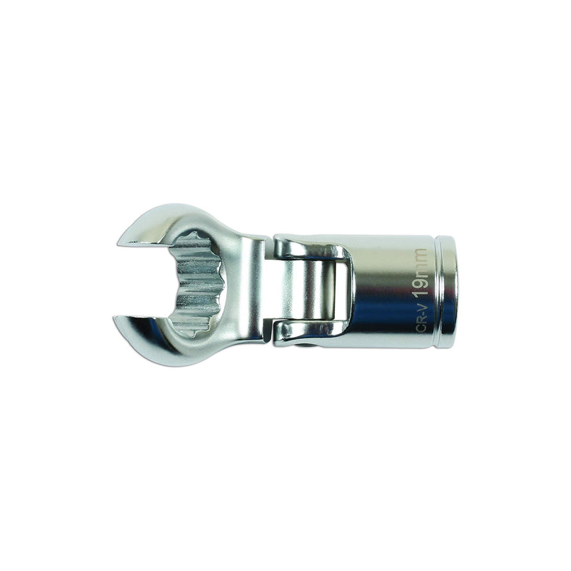 Laser Flexible Crows Foot Wrench 1/2"D 19mm 7478 Laser - Dynamic Drive