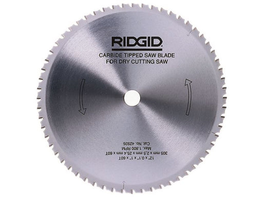 Ridgid 58476 TCT Saw Blade for 590L 355 x 25.4mm Bore x 80T RIDGID - Dynamic Drive