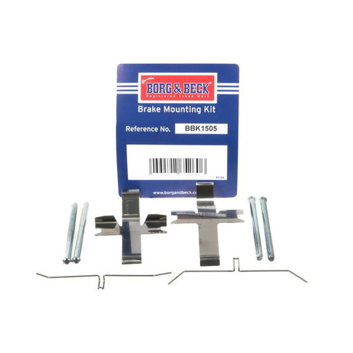 Borg & Beck Brake Pad Accessory Fitting Kit Front BBK1505