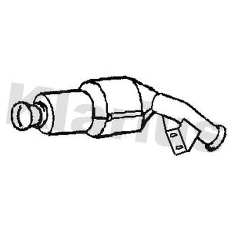 Klarius Catalyst Type Approved With Pipe fits Mercedes-Benz M-Class 1999-2005
