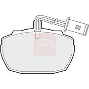 Apec Front Brake Pad Set fits Austin Ambassador I Fastback 1982-1984 1.7 2.0
