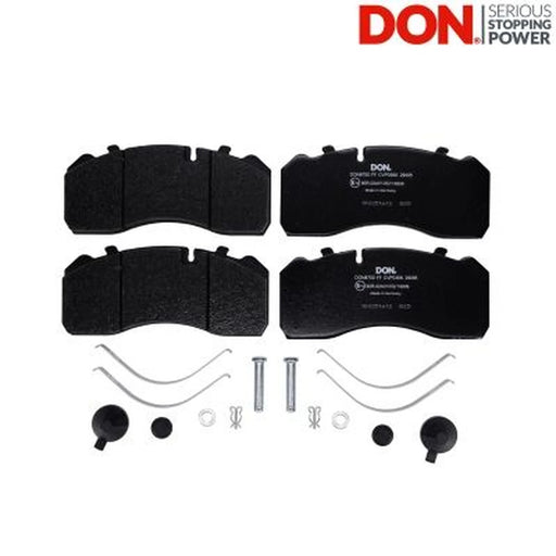 DON Front Brake Pad Set fits Alexander Dennis Enviro200 2004-2015