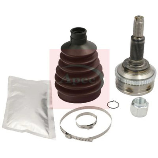 Apec CV Axle Shaft Assembly Wheel Side ACV1124