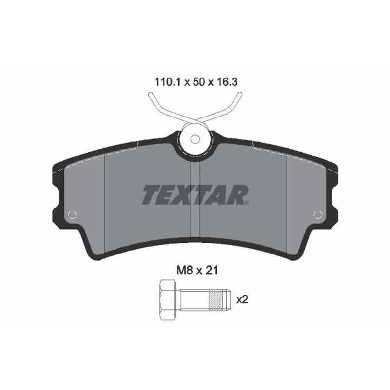 Textar Brake Pad Set 2430201