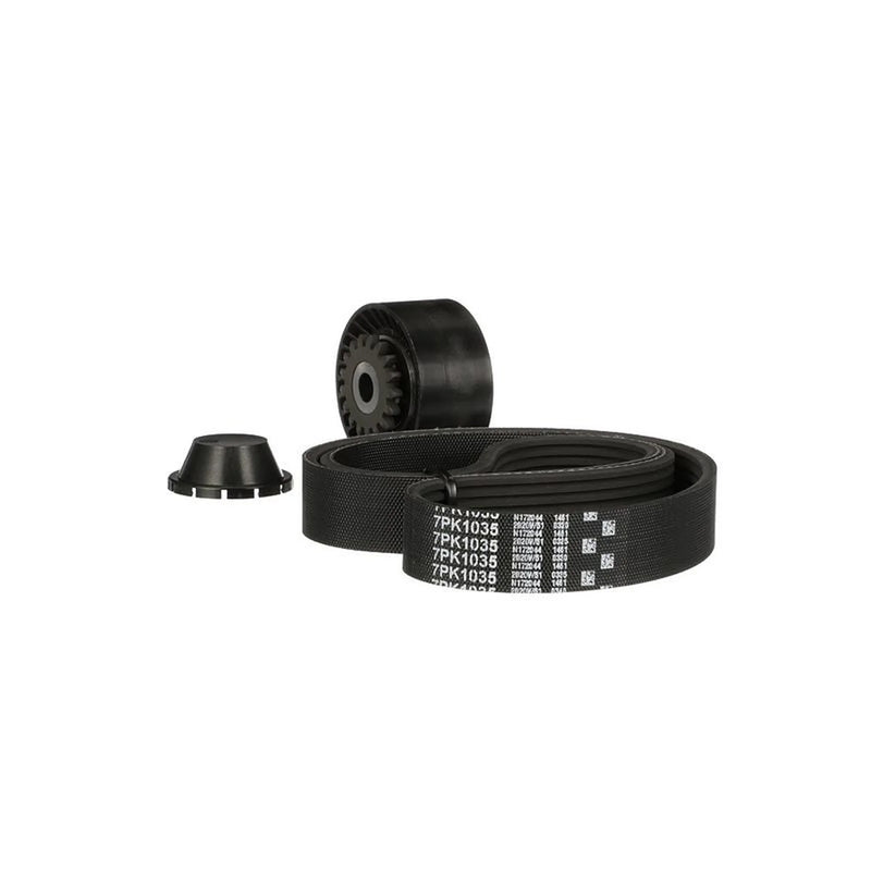 Gates V-Ribbed Belt Set fits Renault Clio III 2005-2014 1.2