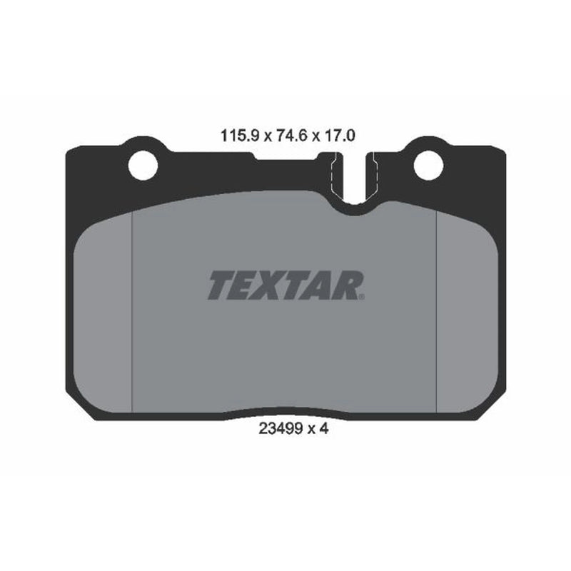 Textar Front Brake Pad Set 2349901