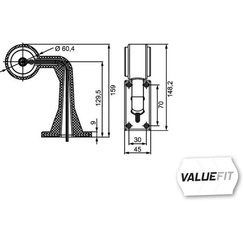 Hella Outline Marker Lamp Md10-30 2XS Lateral Mounting 2XS 357 005-031 2XS 357