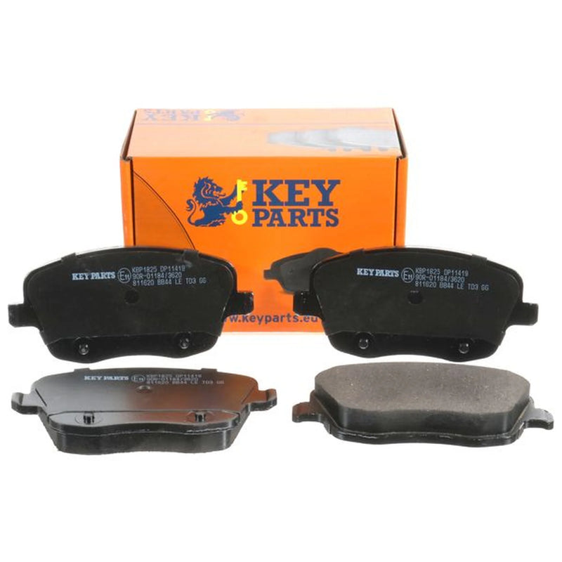 Key Parts 4 x Front Brake Pad Set fits Seat Cordoba 2002-2009 1.4 1.6 1.9 2.0