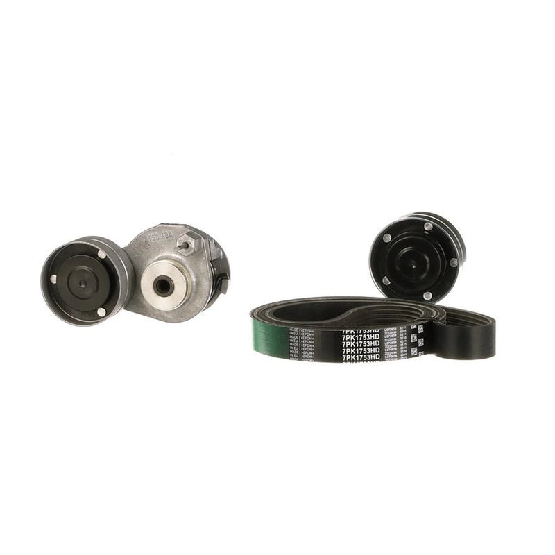Gates V-Ribbed Belt Set fits Daf Cf 85 2005-2020 85.360 85.410 85.460 85.510
