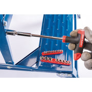 Draper T Handle Driver with Socket and Bits Set (22 Piece) 68841 Draper - Dynamic Drive