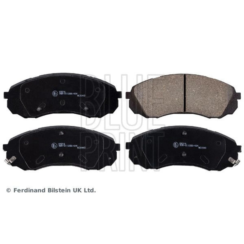 Blue Print Front Brake Pad Set ADG04290