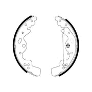 Mintex Brake Shoe Set Axle Kit fits Land Rover Freelander I 1998-2006