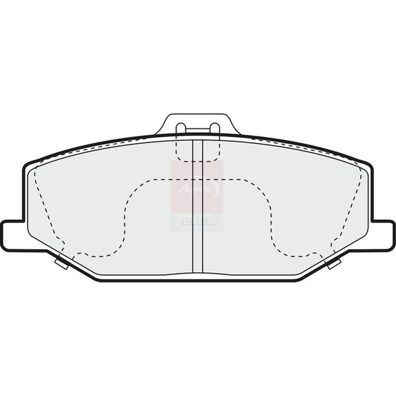 Apec Front Brake Pad Set fits Suzuki Jimny Closed Off-Road Vehicle 1998 on 1.3