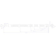 Juratek Brake Hydraulic Hose Line Front Left fits Mitsubishi Asx 2010 on 1.6 1.8