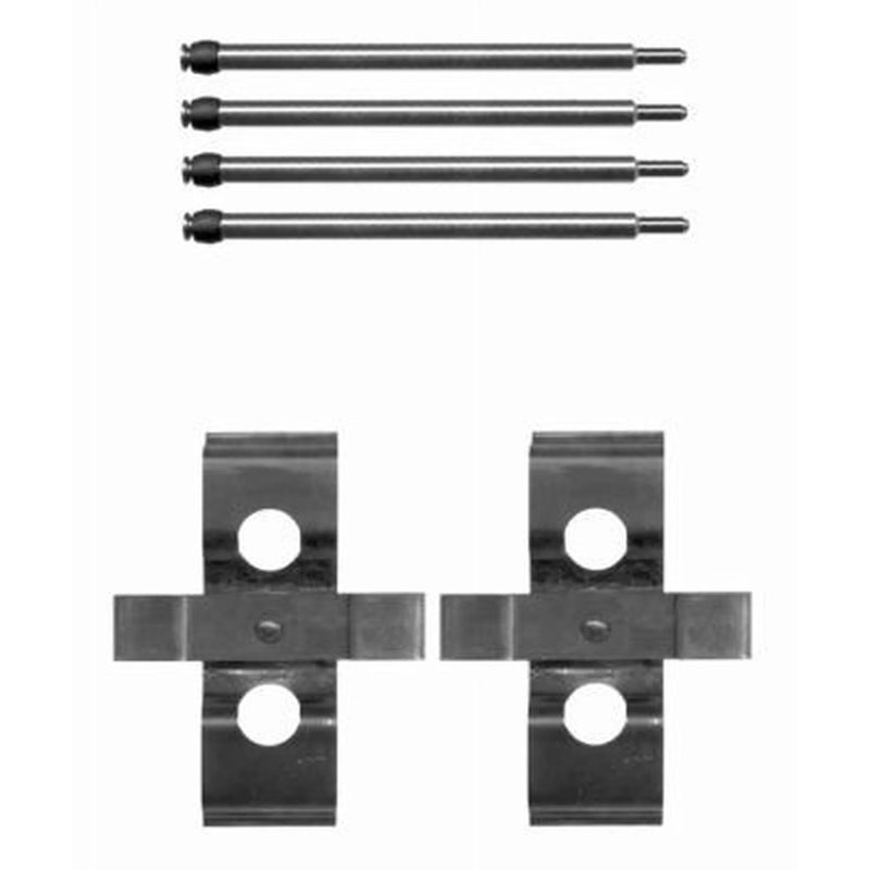 Mintex Brake Pad Accessory Fitting Kit Front fits Mercedes-Benz S-Class