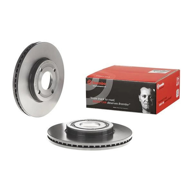 Brembo Front Brake Discs & Pads fits Ford Fiesta VII 2017-2021 1.0 1.1 1.5