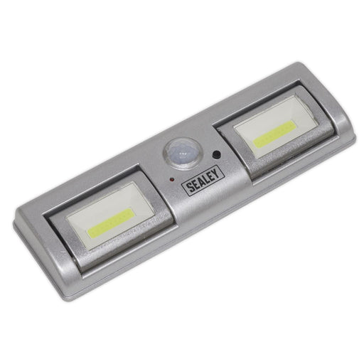 Sealey GL931 Auto Light 1.2W COB LED with PIR Sensor 3 x AA Cell Sealey - Dynamic Drive