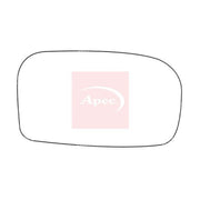 Apec Exterior Wing Mirror Glass Right fits Honda Civic VII 2000-2005