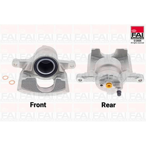 FAI Brake Caliper Assembly Front Left fits Citroën C1 2005-2014 1.0 1.4