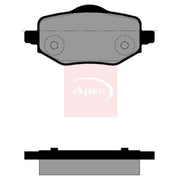 Apec Rear Brake Pad Set fits Citroën C4 III 2020-2021 1.2 1.5