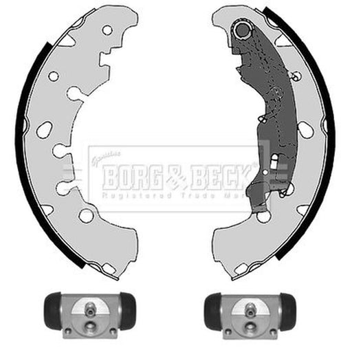 Borg & Beck Brake Shoe Set Axle Kit BBS1081K