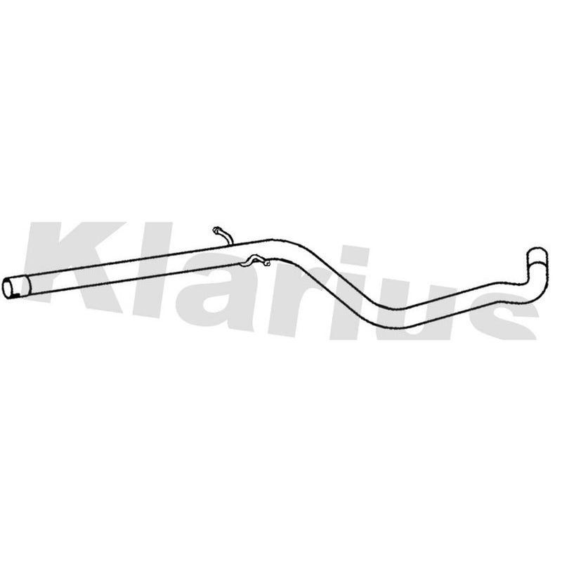 Klarius Exhaust Pipe OD fits VW Scirocco III 2008-2017 2.0