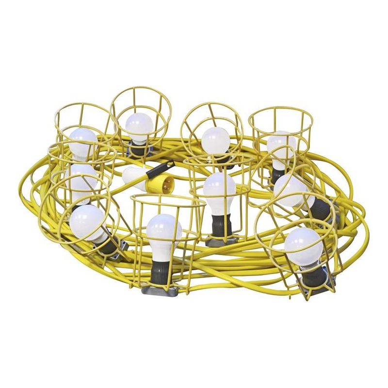 Faithfull Power Plus Festoon Lights 10 ES Bulbs 110V 22m Faithfull Power Plus - Dynamic Drive