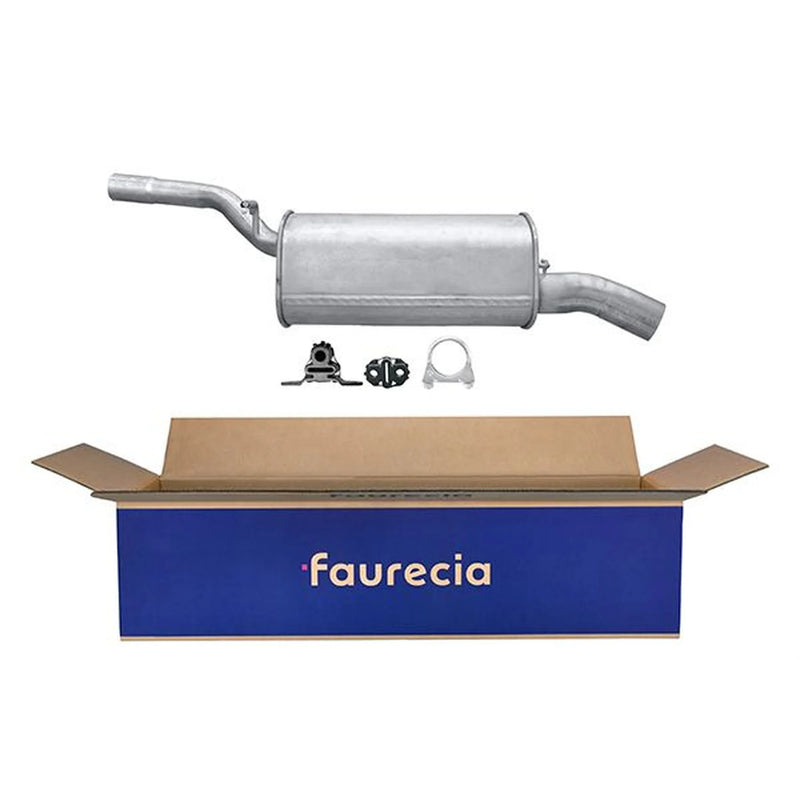 Hella End Silencer Rear fits Citroën C4 Picasso I 2007-2013 1.6