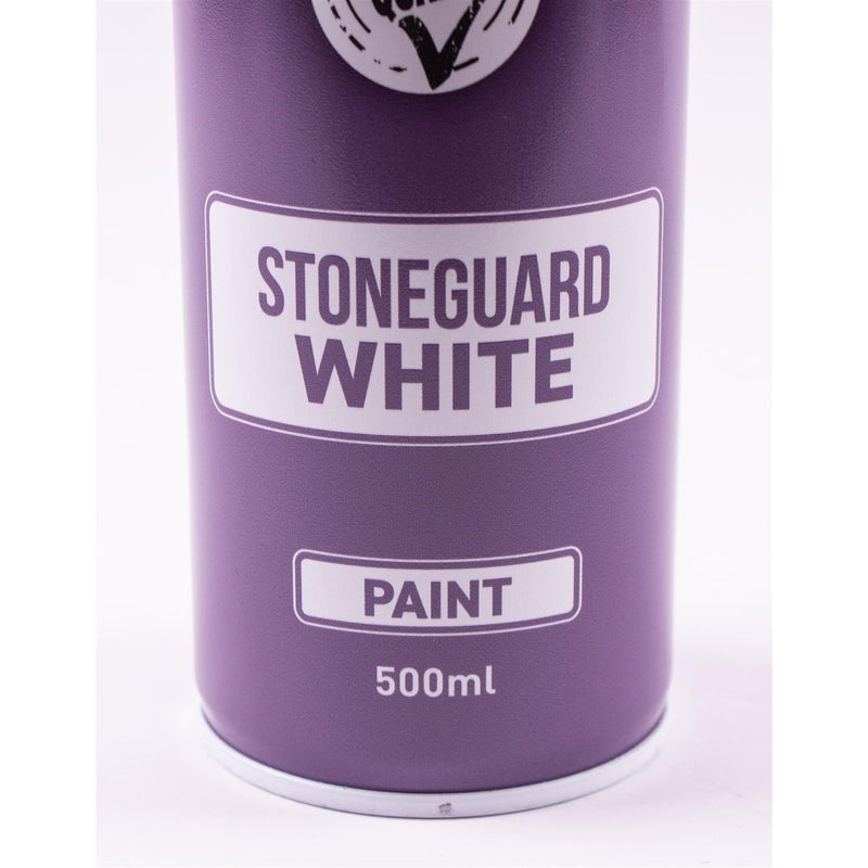 4x Stone Guard White Aerosol Spray Autotek AT00SGW500 UNDERSEAL 500 ML AEROSOL Autotek - Dynamic Drive